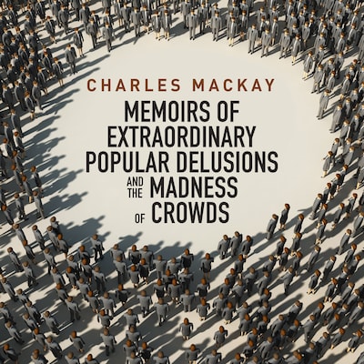 Memoirs Extraordinary Populare Delusions and the Madness Crowds – omslag til lydbogen af Charles Mackay