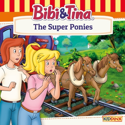 Bibi and Tina, The Super Ponies – omslag til lydbogen af Ulf Thiem