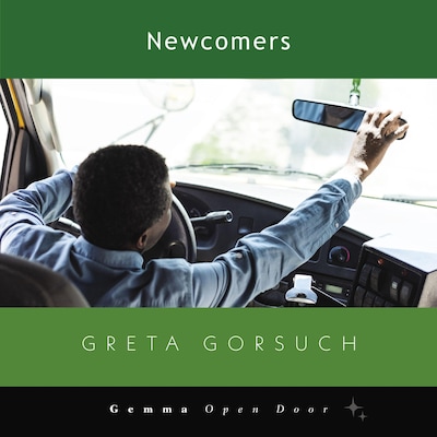 Newcomers – omslag til lydbogen af Greta Gorsuch