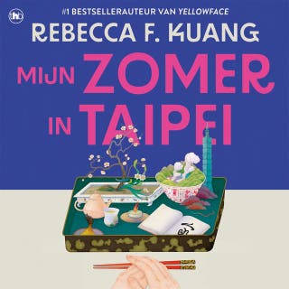 Mijn zomer in Taipei – omslag van het luisterboek van R. F. Kuang