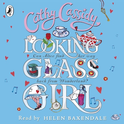 Looking Glass Girl – omslag til lydbogen af Cathy Cassidy