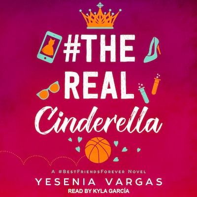 #TheRealCinderella – omslag til lydbogen af Yesenia Vargas