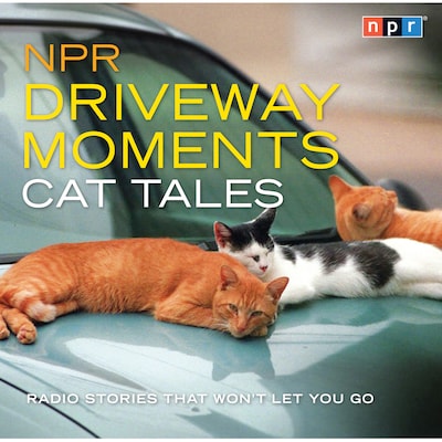 NPR Driveway Moments Cat Tales – omslag til lydbogen af NPR