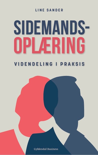 Sidemandsoplæring – omslag til lydbogen af Line Sander