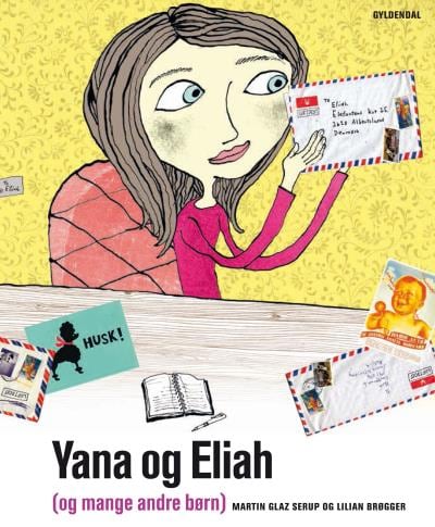 Yana og Eliah – omslag til lydbogen af Martin Glaz Serup, Lilian Brøgger