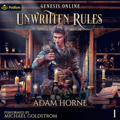 Unwritten Rules – omslag til lydbogen af Adam Horne