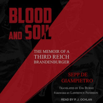 Blood and Soil – omslag til lydbogen af Sepp de Giampietro