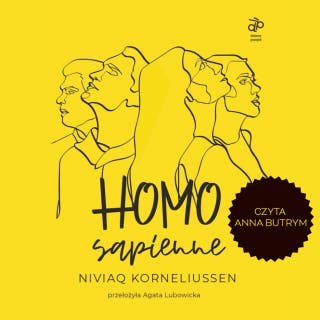 HOMO sapienne – okładka audiobooka, autor Niviaq Korneliussen