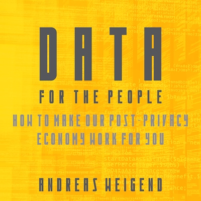 Data For the People – omslag til lydbogen af Andreas S. Weigend