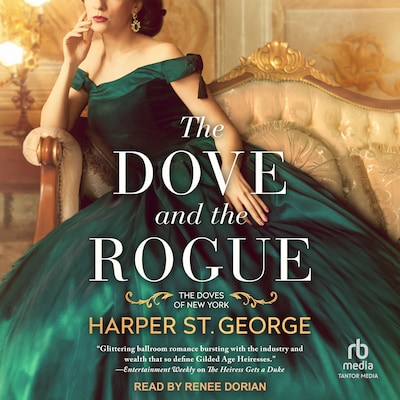 The Dove and the Rogue – omslag til lydbogen af Harper St. George