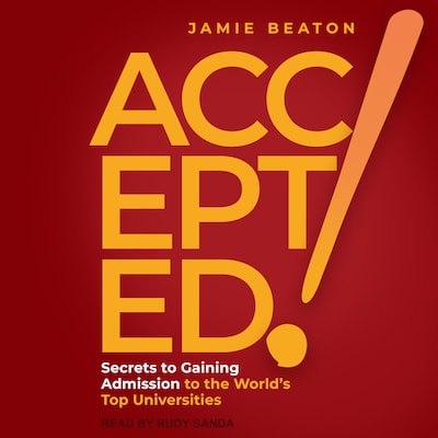 Accepted! – omslag til lydbogen af Jamie Beaton