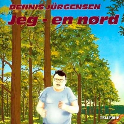 Jeg - en nørd – omslag til lydbogen af Dennis Jürgensen