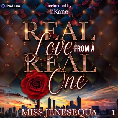 Real Love from a Real One – omslag til lydbogen af Miss Jenesequa