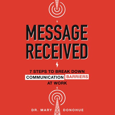 Message Received – omslag til lydbogen af Mary Donohue
