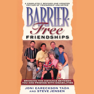 Barrier-Free Friendships – omslag til lydbogen af Joni Eareckson Tada, Steve Jensen