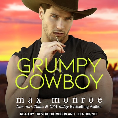 Grumpy Cowboy – omslag til lydbogen af Max Monroe