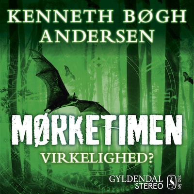 Mørketimen - Virkelighed? – omslag til lydbogen af Kenneth Bøgh Andersen