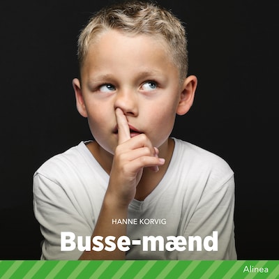 Bussemænd – omslag til lydbogen af Hanne Korvig