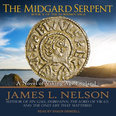 The Midgard Serpent – omslag til lydbogen af James L. Nelson
