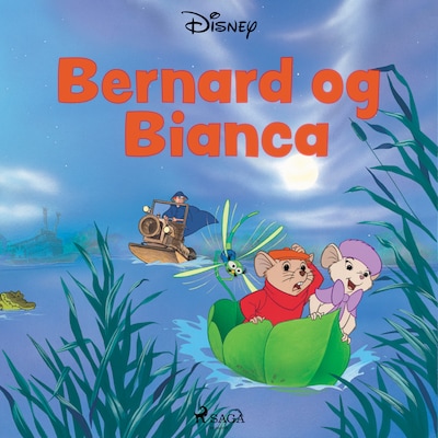 Bernard og Bianca – omslag til lydbogen af Disney