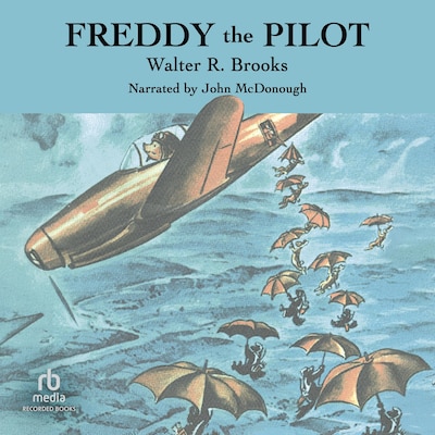 Freddy the Pilot – omslag til lydbogen af Walter R. Brooks