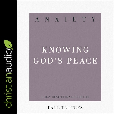 Anxiety – omslag til lydbogen af Paul Tautges