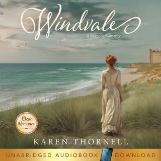 Windvale: A Regency Romance – omslag till ljudboken av Karen Thornell