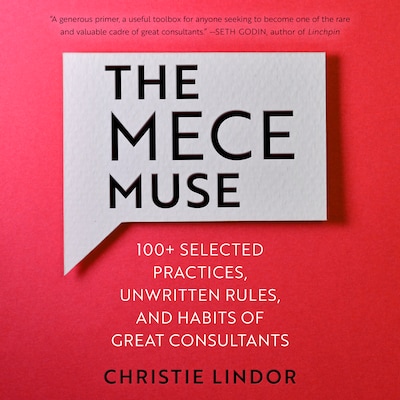 The MECE Muse – omslag til lydbogen af Christie Lindor
