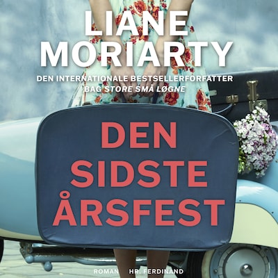 Den sidste årsfest – omslag til lydbogen af Liane Moriarty
