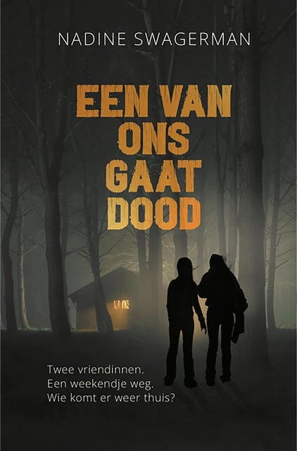 Een van ons gaat dood – omslag van het luisterboek van Nadine Swagerman
