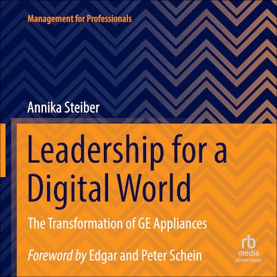 Leadership for a Digital World – omslag til lydbogen af Annika Steiber
