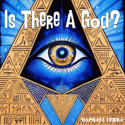 Is There a God? – omslag til lydbogen af Raphael Terra