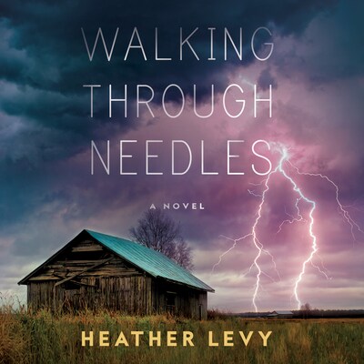 Walking Through Needles – omslag til lydbogen af Heather Levy