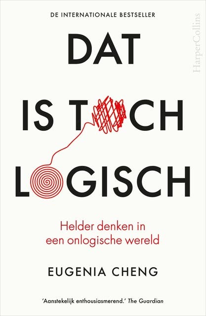 Dat is toch logisch – omslag van het luisterboek van Eugenia Cheng