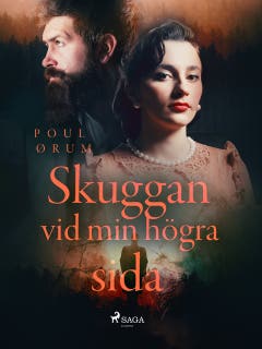 Skuggan vid min högra sida – omslag till ljudboken av Poul Ørum