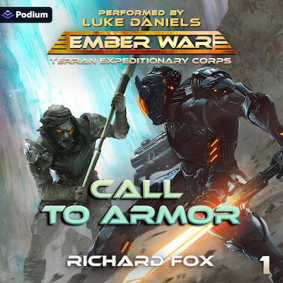Call to Armor – omslag til lydbogen af Richard Fox