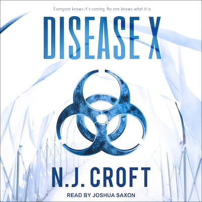 Disease X – omslag til lydbogen af N.J. Croft