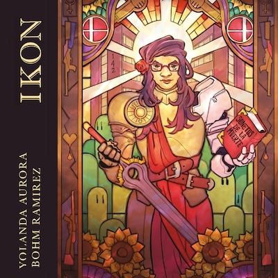 Ikon – omslag till ljudboken av Yolanda Aurora Bohm Ramirez