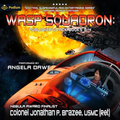 Wasp Squadron: Publisher's Pack – omslag til lydbogen af Jonathan P. Brazee