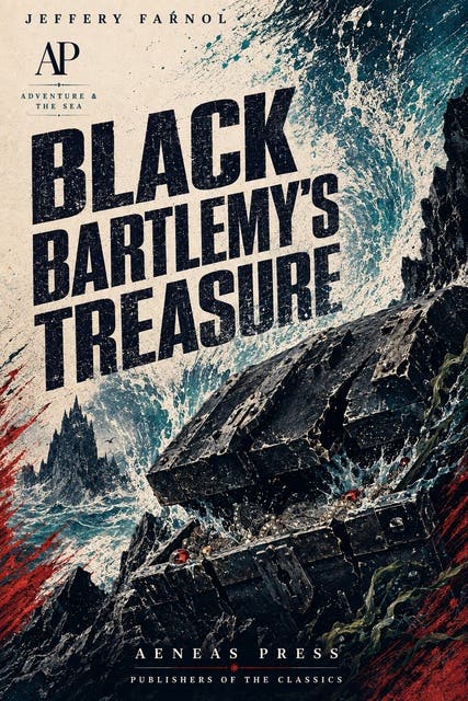 Black Bartlemy's Treasure – omslag til lydbogen af Jeffery Farnol