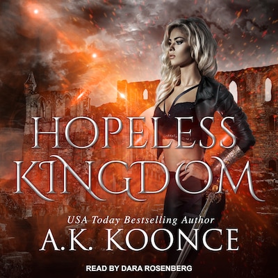 Hopeless Kingdom – omslag til lydbogen af A.K. Koonce