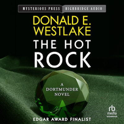 The Hot Rock – omslag til lydbogen af Donald E. Westlake