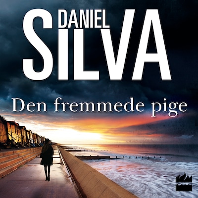 Den fremmede pige – omslag til lydbogen af Daniel Silva