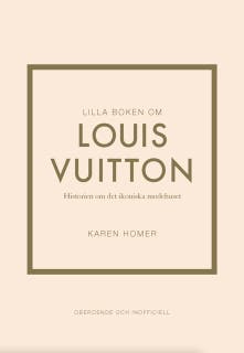 Lilla boken om Louis Vuitton – omslag till ljudboken av Karen Homer