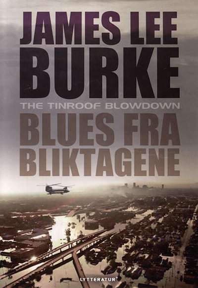 Blues fra bliktagene – omslag til lydbogen af James Lee Burke