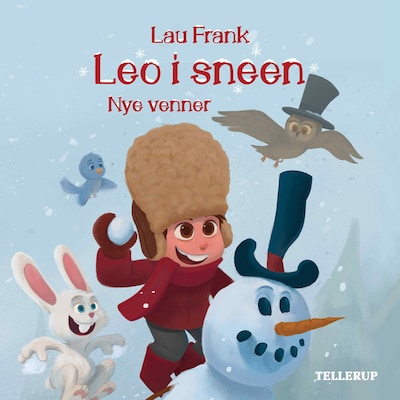 Leo i sneen #1: Nye venner – omslag til lydbogen af Lau Frank