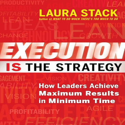 Execution IS the Strategy – omslag til lydbogen af Laura Stack