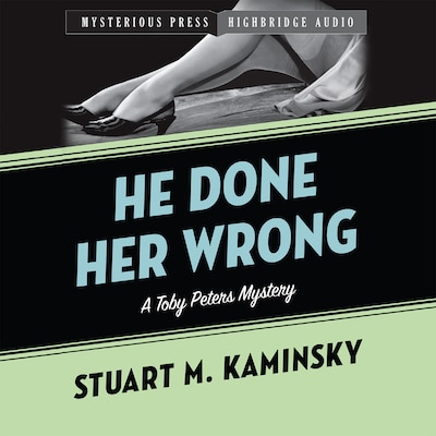 He Done Her Wrong – omslag til lydbogen af Stuart M. Kaminsky