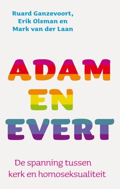 Adam en Evert – omslag van het luisterboek van Erik Olsman,Ruard Ganzevoort