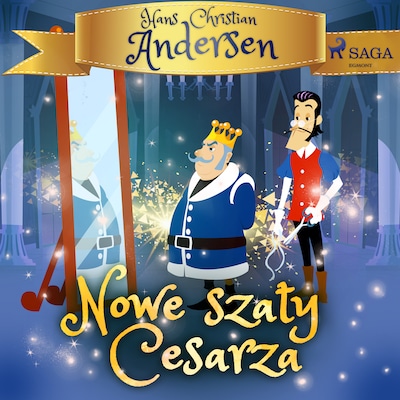 Nowe szaty Cesarza – okładka audiobooka, autor H. C. Andersen